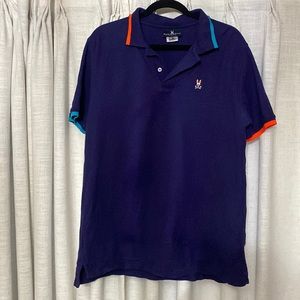 Paycho Bunny purple polo
